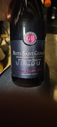 Burgundsko Nuits-saint-georges Premier Cru Domaine Giboulot Michel 1er Cru - Les Poulettes 2022