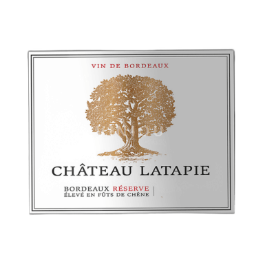 Бордо Château Latapie Réserve 2019