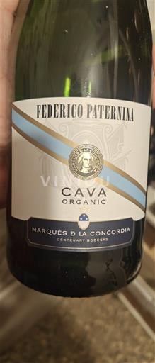Katalonja Kava Federico Paternina Marqués de la Concordia Organic Jo Viti