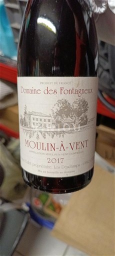 Beaujolais Moulin-à-vent Domaine Fontagneux 2017