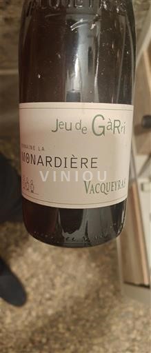 Рона долина Vacqueyras Domaine La Monardière Jeu de Garri Non Millésimé