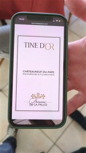 Рона долина Шатонеф-дю-Пап Domaine La Palud Tine d'Or 2018