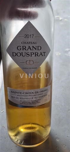 Bordoja Sainte-Croix-Du-Mont Château Grand Dousprat 2017
