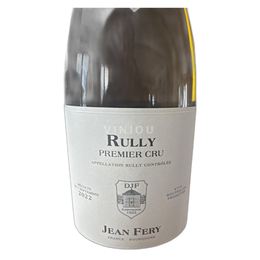 Borgoña Rully Jean Féry Premier cru 2022