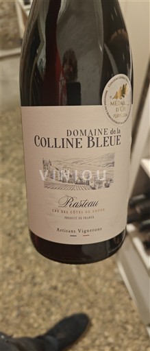 Lugina e Ronës Rasteau Domaine La Colline Bleue Jo Viti