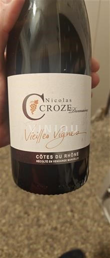 Lugina e Ronës Bregdeti i Rodanit Domaine Nicolas Croze Vieilles Vignes Jo Viti
