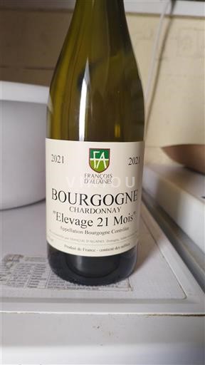 Bourgogne Bourgogne Chardonnay François d'Allaines Elevage 21 Mois 2021