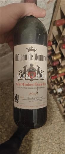 Bordo Сент-Емилион Гранд Кру Château Monturon 1996