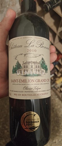 Bordo Сент-Емилион Гранд Кру Château La Bourrée 2010