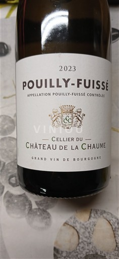 Burgund Pouilly-fuissé Château La Chaume 2023
