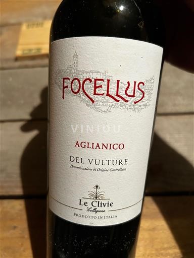 Basilicata Aglianico del Vulture Le Clivie Focellus 2019