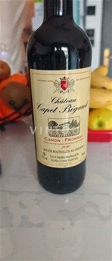 Bordoja Canon-Fronsac Château Cupet-Bégnaud Jo Viti