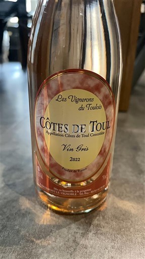 Lorena Кот де Тул Les Vignerons du Toulois Vin Gris 2022