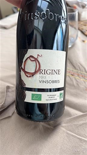 Lugina e Ronës Vinsobres Origine 2012