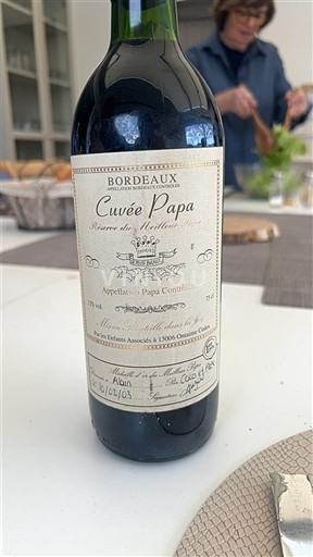 Burdeos Bordeaux Maison du Vieillan Papa 2001
