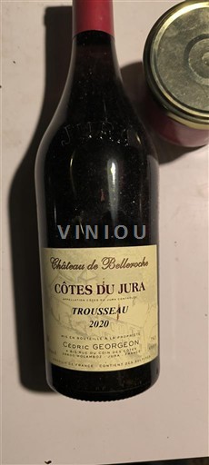 Žura Кот д'Жура Château Belleroche Trousseau 2020