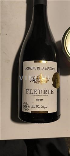 Beaujolais Fleurie Domaine La Madone 2019