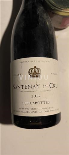 Burgundija Nespecificirano Premier Cru Domaine Muzard Les Cabottes 2017