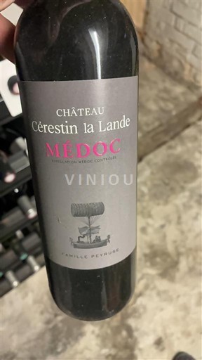 Viinit Rouge sec Château Cérestin la Lande 2018 Ranska Bordeaux Médoc AOC