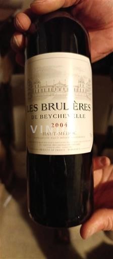 Bordeaux Haut-Médoc Les Brulières de Beychevelle 2004