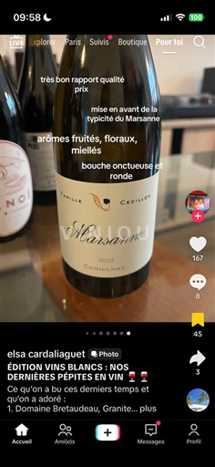 Rhônevallei Cornas Famille Ceccilion Marsanne 2024