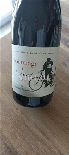 Ruzijon Côtes du Roussillon Villages Maison Parcé Frères Hommage à Fernand 2024