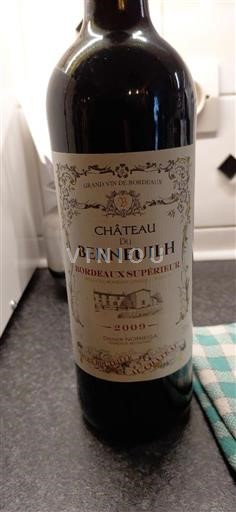 Burdeos Bordeaux superior Château Berneuillh 2000