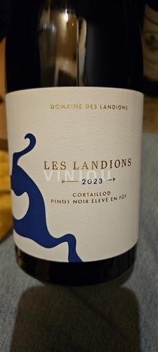 Neuchâtel Cortaillod Domaine Landions Les Landions 2023