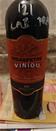 Сексард Nespecificirano Mészáros Pál Hidaspetre Cabernet franc reserve 2021