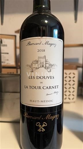 Bordo Haut-Médoc Château La Tour Carnet Les Douves 2018