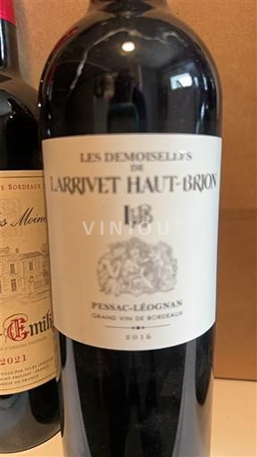 Burdeos Pessac-Léognan Château Larrivet Haut-Brion Les Demoiselles 2016