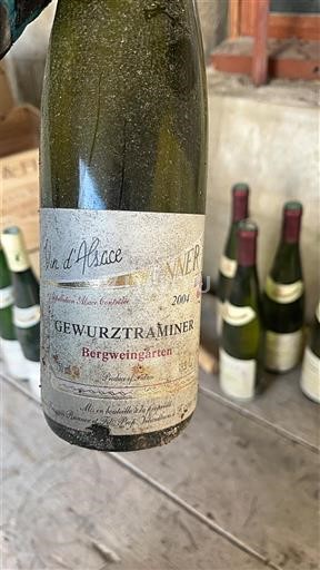Alsace Gewurztraminer Domaine Runner Bergweingarten 2004
