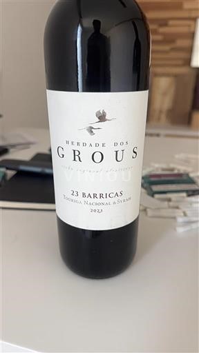 Алентижо Алентежу Herdade dos Grous 23 barricas 2023