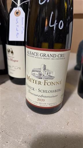 Алзас Nespecificirano Grand Cru Meyer-Fonné Wineck-Schlossberg Gewurztraminer 2020