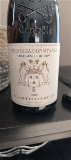 Рона долина Шатонеф-дю-Пап Domaine La Solitude Cornelia Constanza 2017