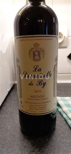 Bordo Медок Château By La Demoiselle de By 2019