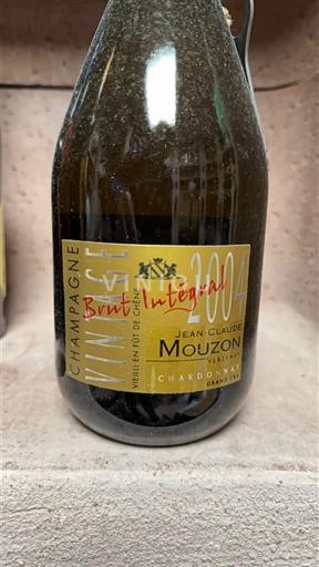 Champagne Jean-Claude Mouzon Brut Intégral Vintage 2004