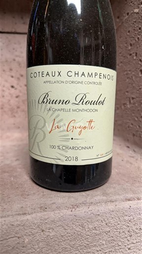 Shampanjë Coteaux Champenois Bruno Roulot La Guyotte 2018