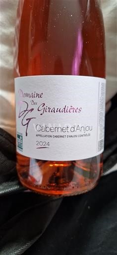 Lugina e Luarës Cabernet-d'anjou Domaine Giraudières 2024