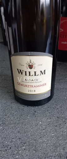 Алзас Гевурцтраминер Willm 2018