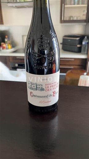 Lugina e Ronës Châteauneuf-du-Pape Domaine Le Prieuré Des Papes La Benediction 2020