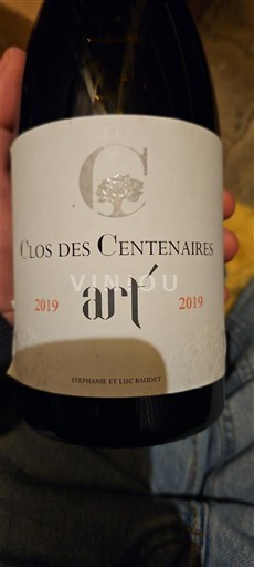 Languedoc og Roussillon Pays d'oc Clos des Centenaires Art 2019