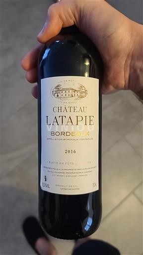 Bordo Château Latapie 2016