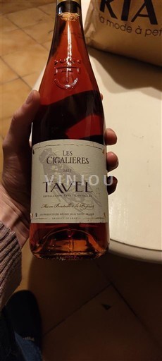 Wijnen Rosé sec Les Cigalières 2022 Frankrijk Rhônevallei Tavel AOC