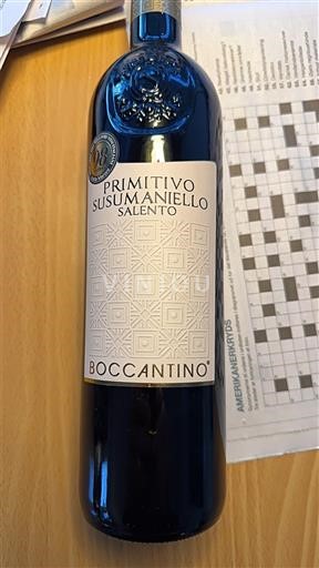 Apulija Саленто Boccantino Primitivo Susumaniello 2021
