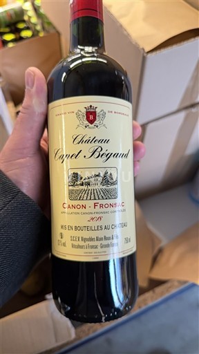 Bordoja Canon-Fronsac Château Coqet Bégaud 2019