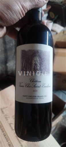 Bordo Сент-Емилион Гранд Кру Grand Cru Château Vieux Clos Saint-Emilion 2023