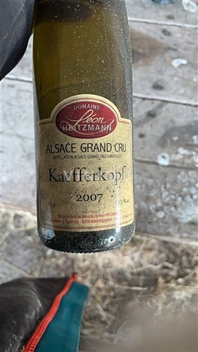 Алзас Nespecificirano Grand Cru Domaine Léon Heitzmann Kaefferkopf 2007