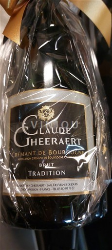 Burgundi Crémant-de-Bourgogne Claude Gheeraert Tradition Jo Viti