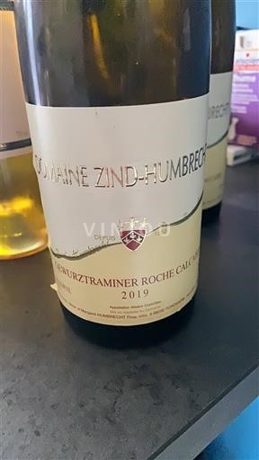 Alsace Domaine Zind Humbrecht Gewurztraminer Roche Calcaire 2019